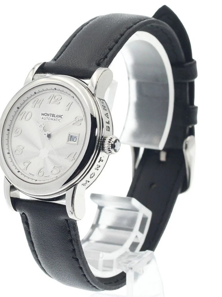 Montblanc Star 708738026 Date Silver Dial Automatic Ladies Watch946644